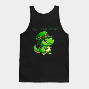 Saint Pat-rex day Tank Top